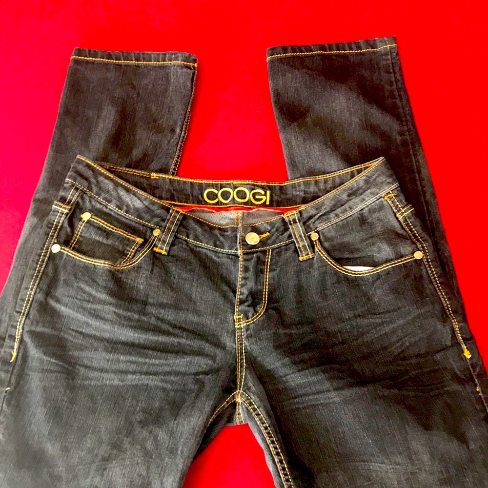 Y2K COOGI Authentic Sexy Denim Jean Sz 5/6